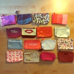 16 brand new ipsy makeup bags